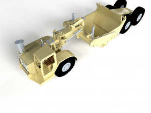 Snow Blower 3D Model