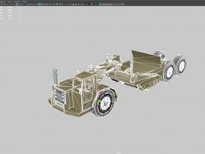 Snow Blower 3D Model