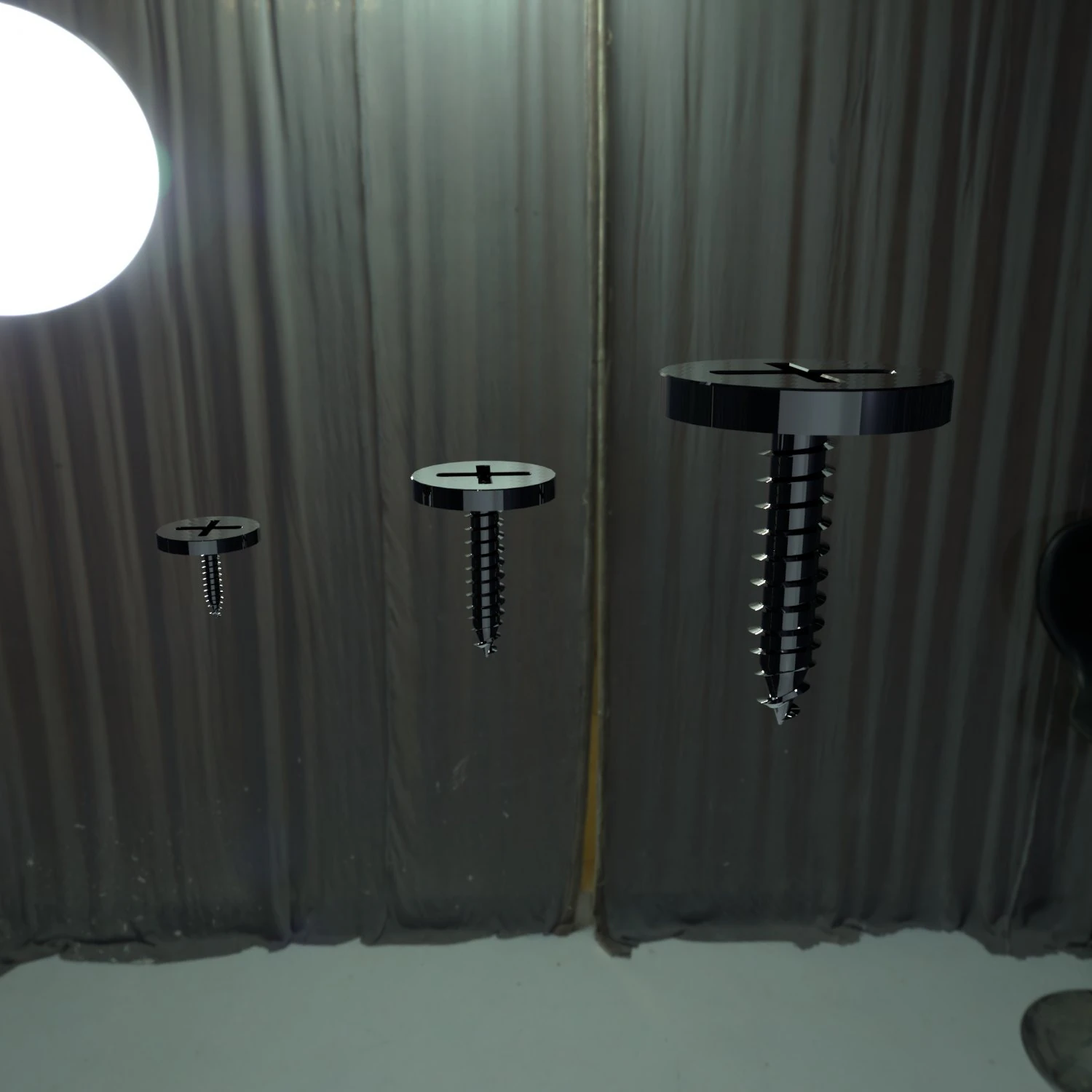 Screw 3D Model .c4d .max .obj .3ds .fbx .stl .blend 