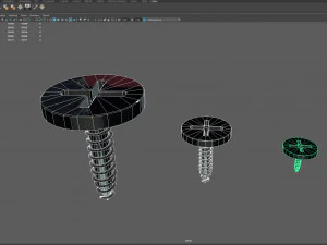 Screw 3D Model
