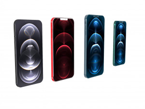 Apple iPhone Collection 3D Modell