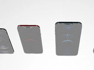 Коллекция Apple iPhone 3D Модель