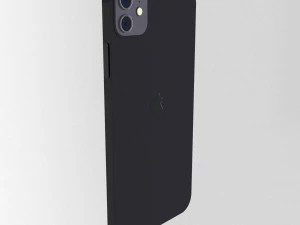 3D Apple iPhone Black 3D Model