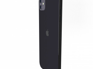 3D Apple iPhone Black 3D Model