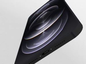 3D Apple iPhone Black 3D Model
