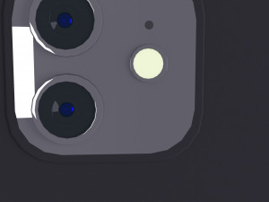 3D Apple iPhone Black 3D Model