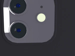 3D Apple iPhone Black 3D Model