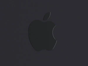 3D Apple iPhone Black 3D Model
