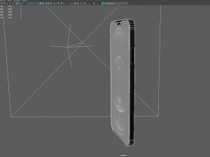 3D Apple iPhone Black 3D Model