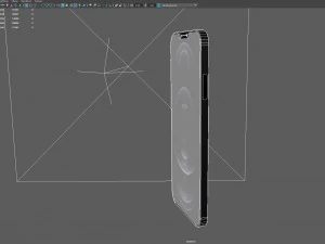 3D Apple iPhone Black 3D Model