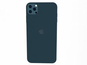 Apple iPhone Blue 3D Model