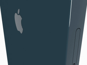 Apple iPhone Blue 3D Model