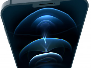 Apple iPhone Blue 3D 모델