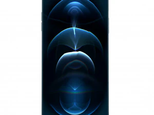 Apple iPhone Blue 3D Model