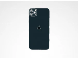 Apple iPhone Blue 3D Model