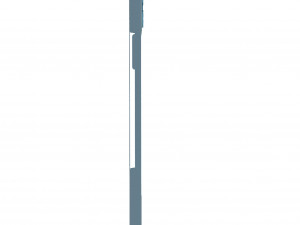 Apple iPhone Blue 3Dモデル