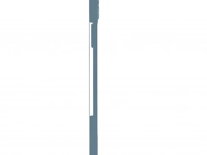 Apple iPhone Blue 3D Model