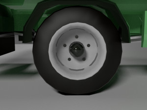 Refrigerator Truck 3D Модель