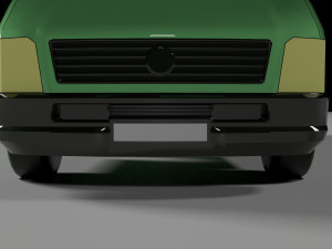 Refrigerator Truck 3D Модель