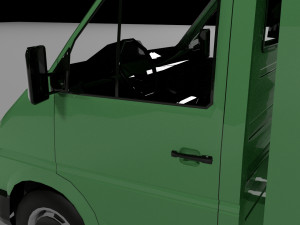 Refrigerator Truck 3D Модель
