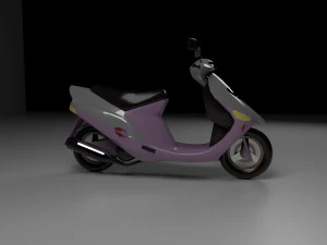 Motocicleta Modelo 3D