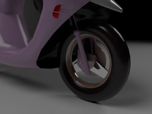 Motorcycle 3D Model