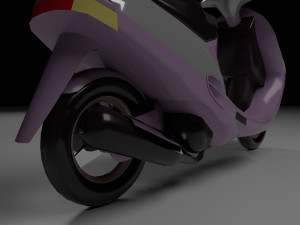 Motorcycle 3D Model