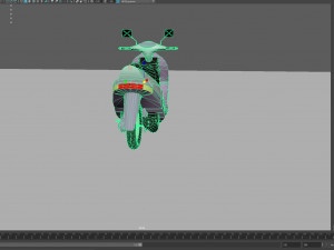Motorcycle 3D Model