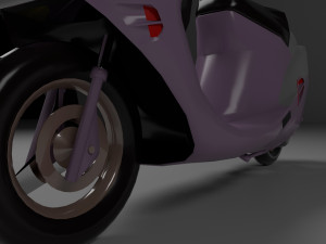 Motorcycle 3D Model