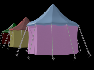 Tent 3Dモデル