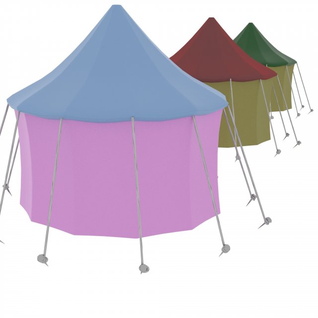 Tent 3Dモデル .c4d .max .obj .3ds .fbx .stl .blend 