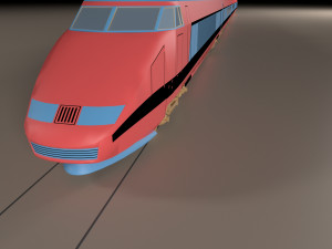 Train 3D Model