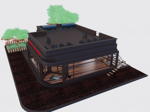 Book Store 3D 모델