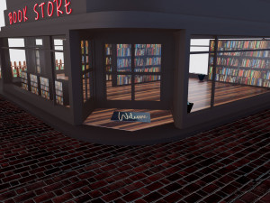 Book Store 3D 모델