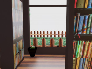 Book Store 3D 모델