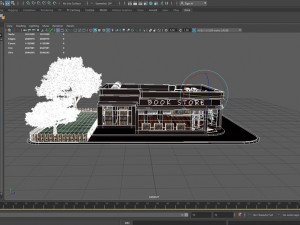 Book Store 3D 모델