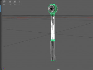 Socket Wrench 3D 모델