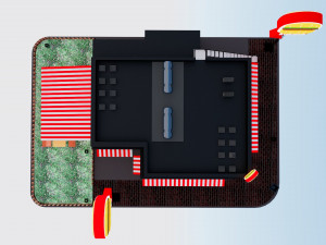 Burger Restaurant Modelo 3D