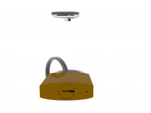 PadLock 3D 모델