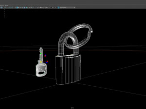 PadLock 3D 모델