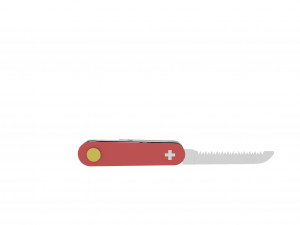 Swiss Army Knife 3D Model