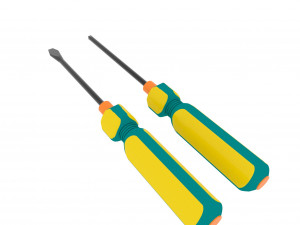 Screwdriver 3D Model