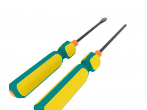 Screwdriver 3D Model