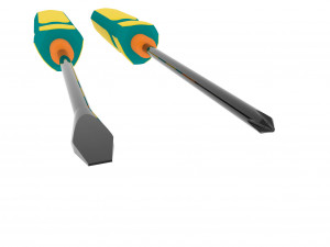 Screwdriver 3D Model