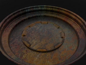 Rusty Tire 3D 모델