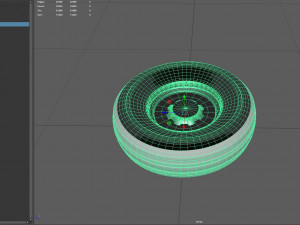Rusty Tire 3D 모델