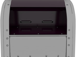 Trash Can and Mailbox Modèle 3D