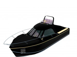Luxury Yacht 3D Model