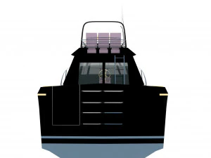 Luxury Yacht 3D Model