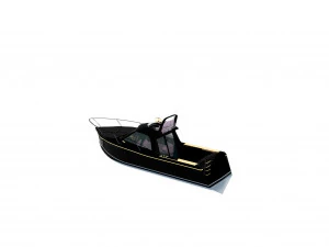 Luxury Yacht 3D Model